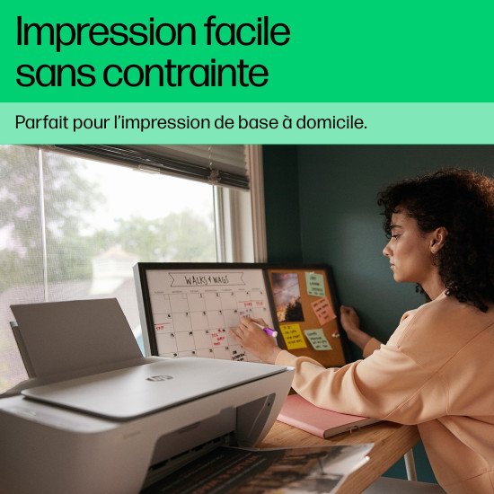 HP DeskJet Imprimante Tout-en-un 2820e, Couleur, Imprimante pour Domicile, Impression, copie, numérisation, Numérisation vers PDF