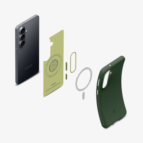 Spigen Nano Pop (Mag Fit) coque de protection pour téléphones portables 16 cm (6.3") Housse Vert