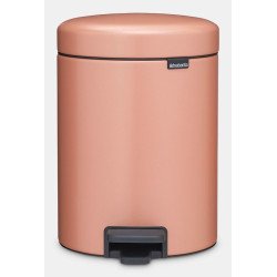 Brabantia NewIcon 5 L Rond Acier Or
