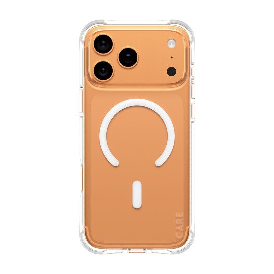 PanzerGlass CARE by ® Fashionable Case Samba Transparent w. White MagSafe iPhone 17 Pro Max coque de protection pour téléphones portables Housse PanzerGlass CARE by ® Fashionable Case Samba Transparent w. White MagSafe iPhone 17 Pro Max coque de protection pour téléphones portables Housse