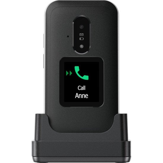 Doro Leva E30 7,11 cm (2.8") 142,7 g Noir, Blanc Téléphone numérique