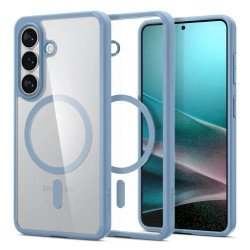 Spigen Ultra Hybrid (MagFit) coque de protection pour téléphones portables 16 cm (6.3") Housse Transparent, Bleu clair