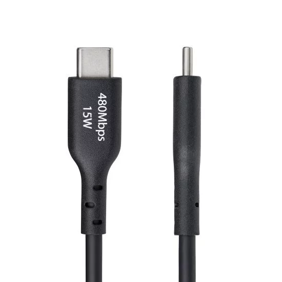 StarTech.com Câble de Charge USB-A vers USB-C de 15 cm, Charge et Synchronisation, 3A, USB 2.0, Gaine TPE - Cordon de Charge USB Noir StarTech.com Câble de Charge USB-A vers USB-C de 15 cm, Charge et Synchronisation, 3A, USB 2.0, Gaine TPE - Cordon de Charge USB Noir