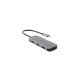 Acer 7in1 Type C Dongle Avec fil USB 3.2 Gen 1 (3.1 Gen 1) Type-C Argent