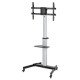 Manhattan Support sur roulettes pour TV/moniteurs, écrans 37" à 86", inclinaison -10 à 5°, rotation 90°, Compatibilité VESA : de 200x200 à 600x400 mm (vérifiez les dimensions des quatre trous de fixation à l'arrière), charge max. 50 kg