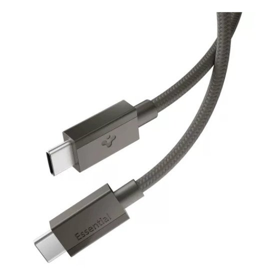 Spigen EB6015CC câble USB 1,5 m USB C 0,48 Gbit/s 60 W Gris