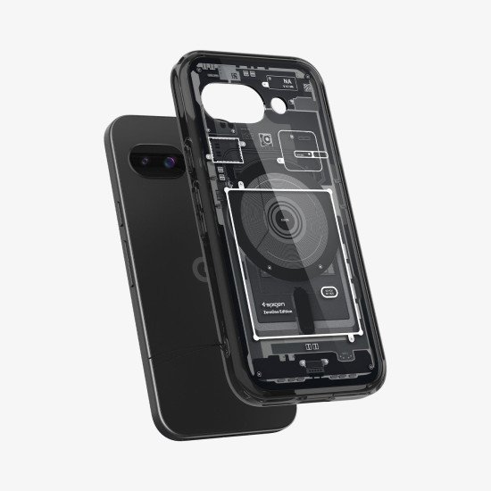Spigen Ultra Hybrid Zero One (MagFit) coque de protection pour téléphones portables 16 cm (6.3") Housse Noir Spigen Ultra Hybrid Zero One (MagFit) coque de protection pour téléphones portables 16 cm (6.3") Housse Noir
