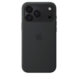 Apple Coque en silicone avec MagSafe pour iPhone 18 Pro Max - Noir