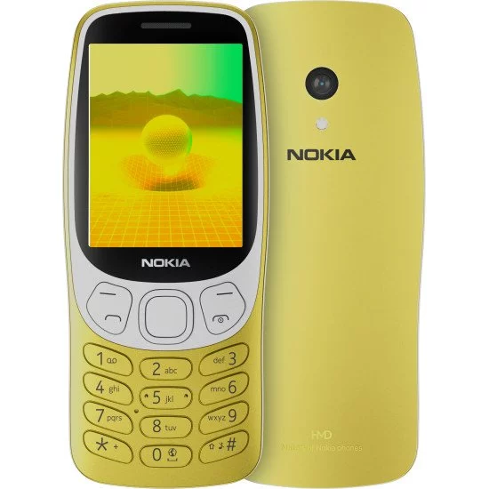 Nokia 3210 6,1 cm (2.4") Jaune Téléphone numérique Nokia 3210 6,1 cm (2.4") Jaune Téléphone numérique
