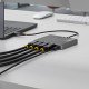 StarTech.com QUAD-USB-DP-ADAPT station d'accueil Avec fil USB 3.2 Gen 1 (3.1 Gen 1) Type-C Gris