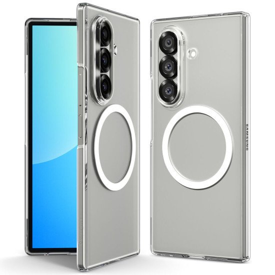 Spigen Air Skin (MagFit) coque de protection pour téléphones portables 20,3 cm (8") Housse Transparent, Blanc