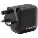 Verbatim Mini GaN Charger 100W Universel Noir Secteur Charge rapide Intérieure Verbatim Mini GaN Charger 100W Universel Noir Secteur Charge rapide Intérieure
