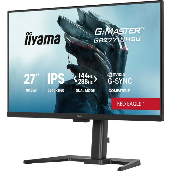 iiyama G-MASTER GB2771UHSU-B1 écran PC 68,6 cm (27") 3840 x 2160 pixels 4K Ultra HD LED Noir