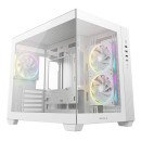 DeepCool CG330 3F WH Tower Blanc