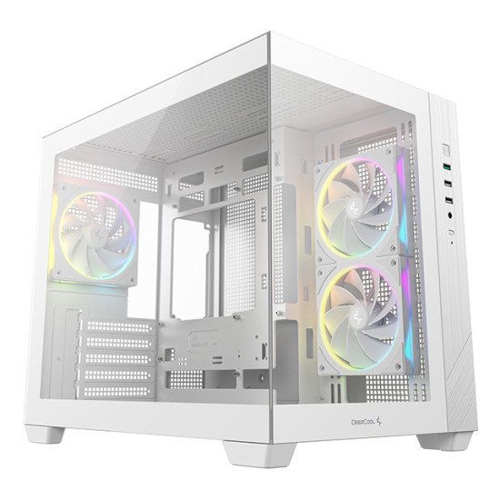 DeepCool CG330 3F WH Tower Blanc