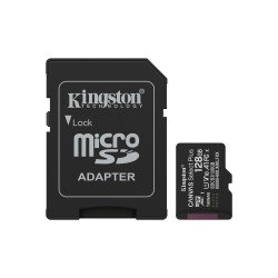 Kingston Technology 128GB microSDXC Canvas Select Plus Gen3 150MB/s A1 (Adaptateur SD inclus) Kingston Technology 128GB microSDXC Canvas Select Plus Gen3 150MB/s A1 (Adaptateur SD inclus)