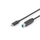 ASSMANN Electronic AK-300149-018-S câble USB 1,8 m USB 2.0 USB C USB B Noir ASSMANN Electronic AK-300149-018-S câble USB 1,8 m USB 2.0 USB C USB B Noir