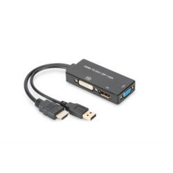 ASSMANN Electronic AK-330403-002-S adaptateur et connecteur de câbles HDMI, DP DVI, DVI-D