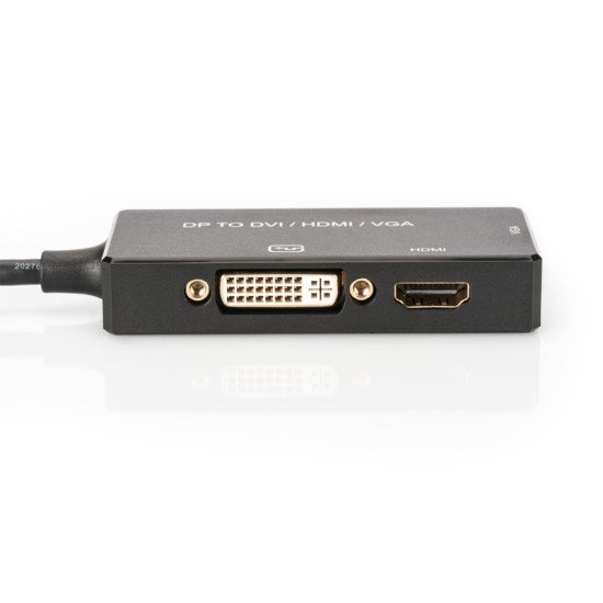 ASSMANN Electronic AK-340418-002-S adaptateur et connecteur de câbles DP, HDMI DVI + VGA