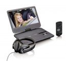 Lenco DVP-1010 Lecteur DVD portable Convertible 25,4 cm (10") 1024 x 600 pixels Noir
