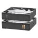 Thermaltake CT140 EX INFINITY Boitier PC Ventilateur 14 cm Noir 3 pièce(s)