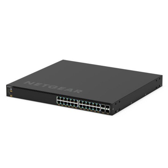 NETGEAR GSM4328-100AJS Géré L3 Gigabit Ethernet (10/100/1000) Connexion Ethernet POE 1U Noir