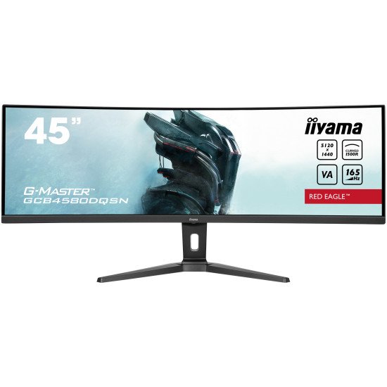 iiyama G-MASTER RED EAGLE CURVED écran PC 114,3 cm (45") 5120 x 1440 pixels Dual QHD LED Noir