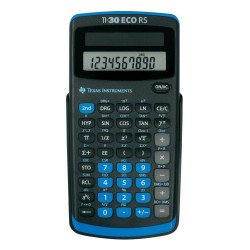Texas Instruments TI-30 ECO RS calculatrice Poche Calculatrice scientifique Noir Texas Instruments TI-30 ECO RS calculatrice Poche Calculatrice scientifique Noir