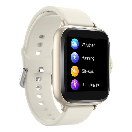 Denver SWC-156BEMK2 smartwatche et montre de sport 3,66 cm (1.44") TFT 128 x 128 pixels Écran tactile Beige Denver SWC-156BEMK2 smartwatche et montre de sport 3,66 cm (1.44") TFT 128 x 128 pixels Écran tactile Beige