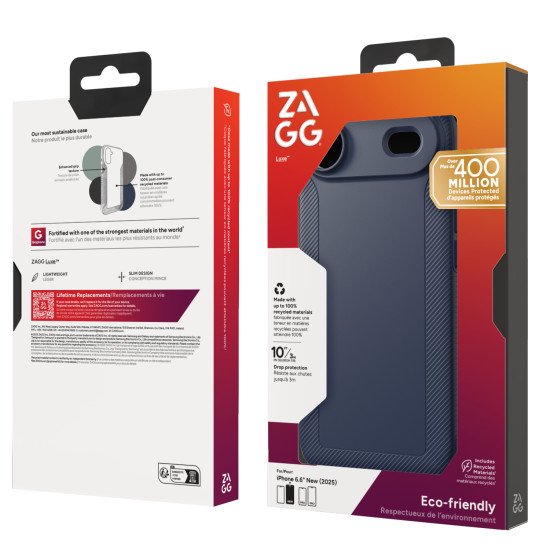 ZAGG Luxe Snap coque de protection pour téléphones portables 16,5 cm (6.5") Housse Marine ZAGG Luxe Snap coque de protection pour téléphones portables 16,5 cm (6.5") Housse Marine
