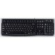 Logitech K120 Clavier USB QWERTY US Noir