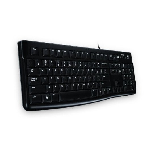 Logitech K120 for Business clavier USB QWERTZ DE Noir