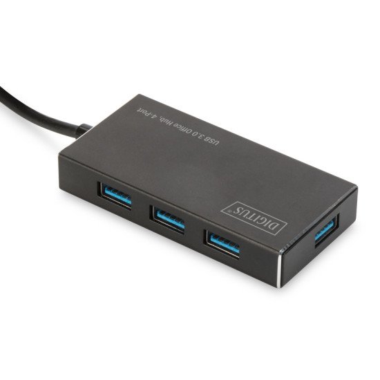 Digitus DA-70240-1 hub & concentrateur USB 3.0 (3.1 Gen 1) Type-A 5000 Mbit/s