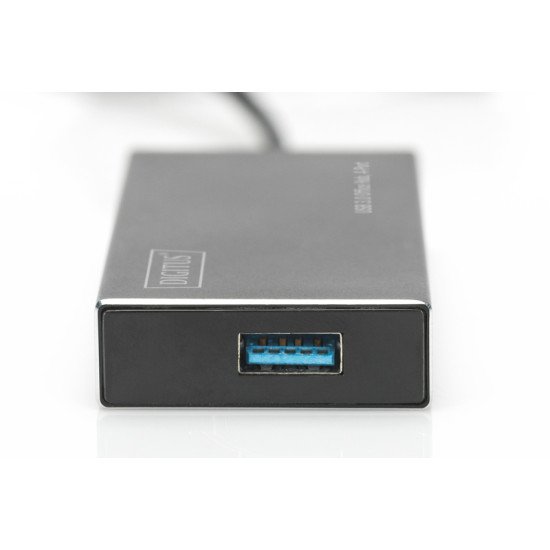 Digitus DA-70240-1 hub & concentrateur USB 3.0 (3.1 Gen 1) Type-A 5000 Mbit/s