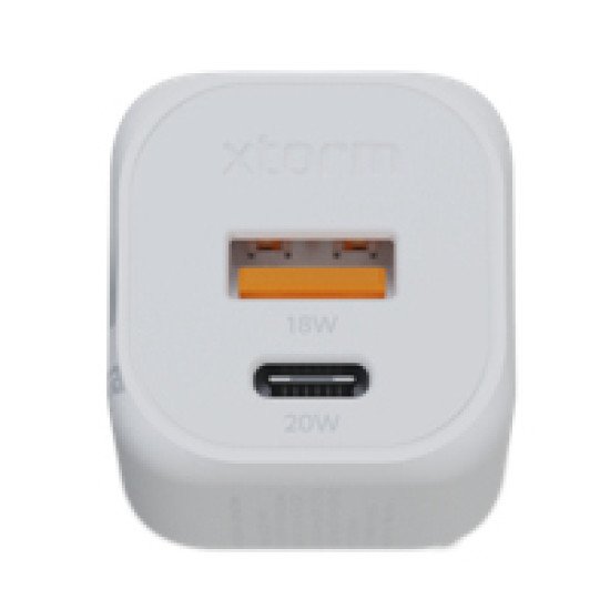 Xtorm X20BC0 chargeur d'appareils mobiles Universel Blanc Secteur Charge rapide Intérieure Xtorm X20BC0 chargeur d'appareils mobiles Universel Blanc Secteur Charge rapide Intérieure