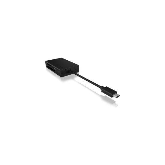 ICY BOX IB-CR401-C3 lecteur de carte mémoire USB 3.2 Gen 1 (3.1 Gen 1) Type-C Noir ICY BOX IB-CR401-C3 lecteur de carte mémoire USB 3.2 Gen 1 (3.1 Gen 1) Type-C Noir
