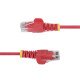 StarTech.com Câble Ethernet CAT6 Rouge Fin de 5m, Sans Accroc, 100W PoE, UTP, LSZH, Fil de Cuivre Pur 28AWG, Cordon Patch Réseau RJ45 avec Serre-Câble, Contrôlé Fluke StarTech.com Câble Ethernet CAT6 Rouge Fin de 5m, Sans Accroc, 100W PoE, UTP, LSZH, Fil de Cuivre Pur 28AWG, Cordon Patch Réseau RJ45 avec Serre-Câble, Contrôlé Fluke