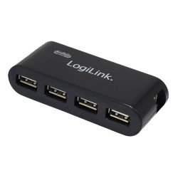 LogiLink UA0085 hub & concentrateur 480 Mbit/s Noir LogiLink UA0085 hub & concentrateur 480 Mbit/s Noir