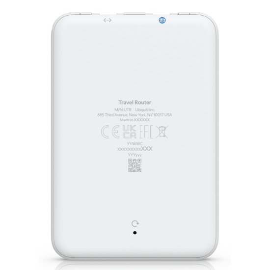 Ubiquiti UniFi UTR routeur sans fil Gigabit Ethernet Bi-bande (2,4 GHz / 5 GHz) Blanc