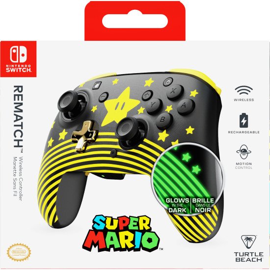 Turtle Beach Rematch: Super Mario Star Turtle Beach Rematch: Super Mario Star