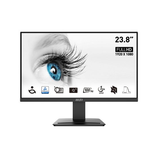 MSI Pro MP2412 écran PC 60,5 cm (23.8") 1920 x 1080 pixels Full HD LCD Noir