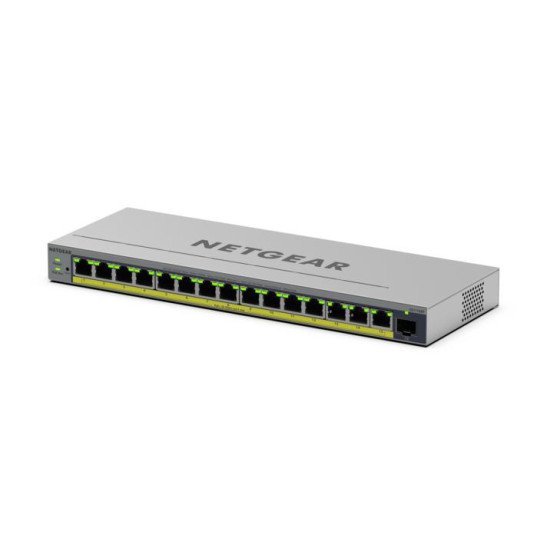 NETGEAR GS116EP Géré L2/L3 Gigabit Ethernet (10/100/1000) Connexion Ethernet POE Gris