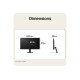 LG 24U411B-B écran PC 60,5 cm (23.8") 1920 x 1080 pixels Full HD LCD Noir