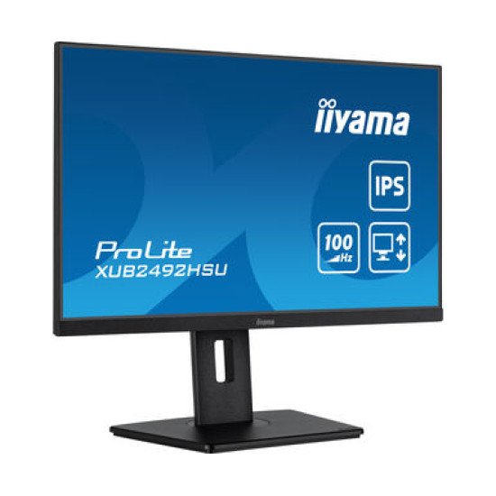 iiyama XUB2492HSU-B6 écran PC 60,5 cm (23.8") 1920 x 1080 pixels Full HD LED Noir