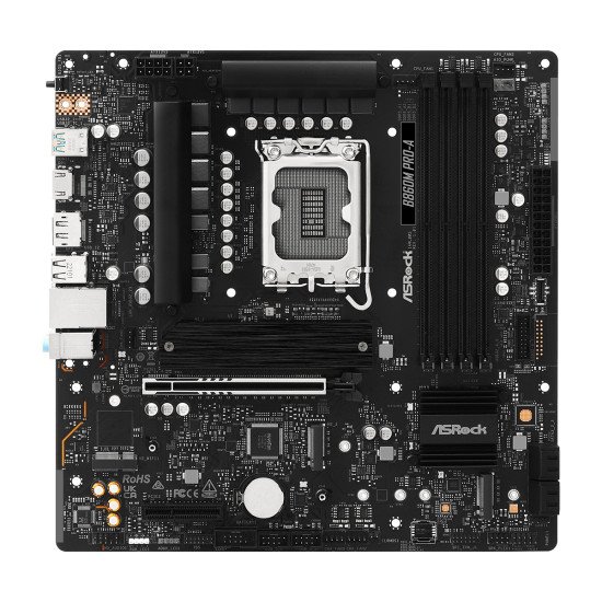 Asrock B860M Pro-A Intel B860 LGA 1851 (Socket V1) micro ATX Asrock B860M Pro-A Intel B860 LGA 1851 (Socket V1) micro ATX