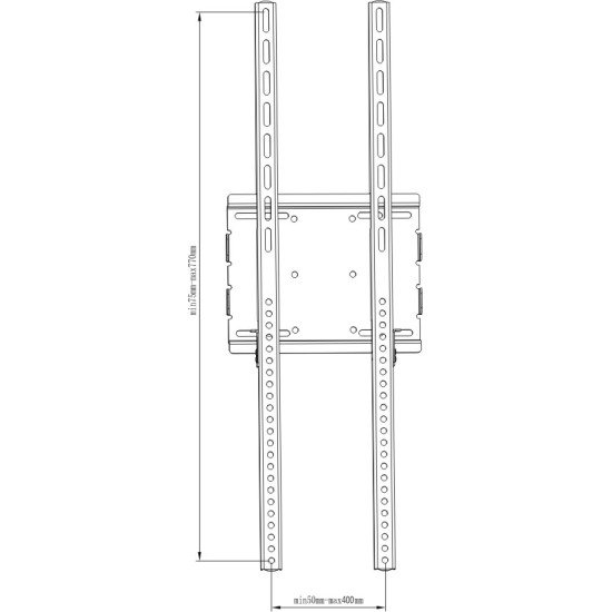 Newstar PLASMA-WP100 support mural tv Newstar PLASMA-WP100 support mural tv