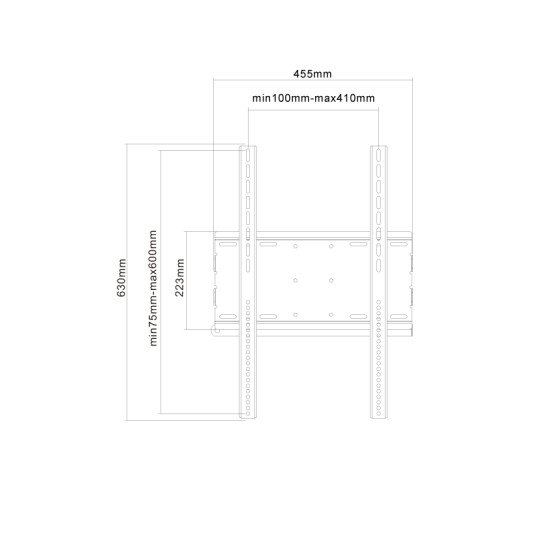 Newstar PLASMA-WP100 support mural tv Newstar PLASMA-WP100 support mural tv