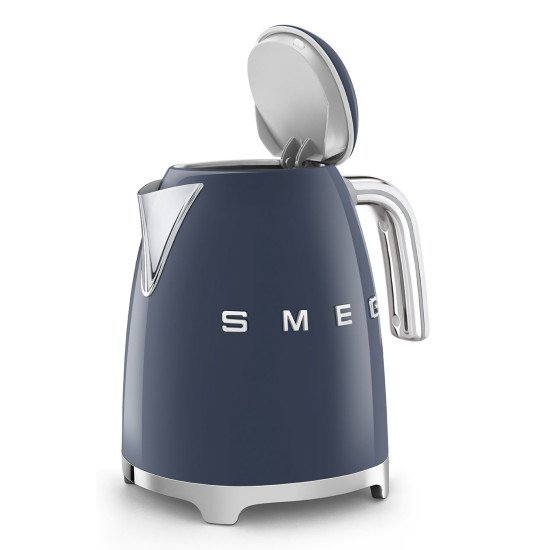 Smeg KLF03NBEU bouilloire 1,7 L 2400 W Bleu, Chrome