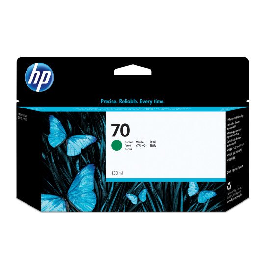 HP 70 cartouche d'encre verte 130 ml