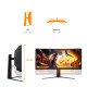 AOC G4 CU34G4ZCA écran PC 86,4 cm (34") 3440 x 1440 pixels Wide Quad HD Noir, Rouge
